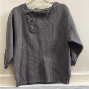 The North Face M brown Knit Sweater
